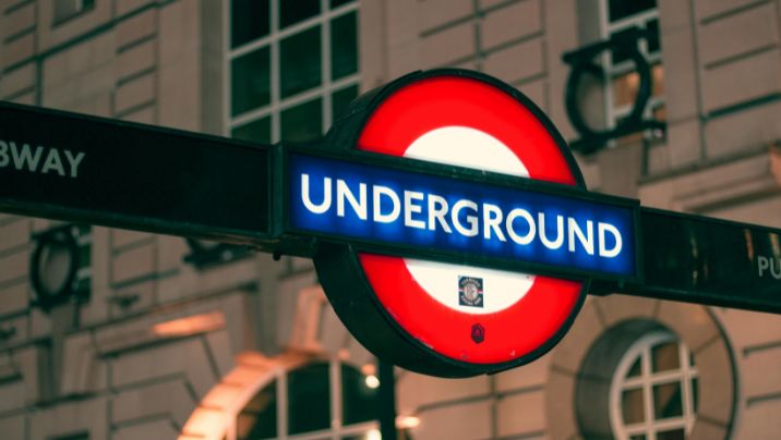 London Underground Sign England