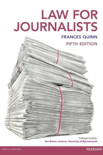 Law for Journalists: Fifth Edition (UK)