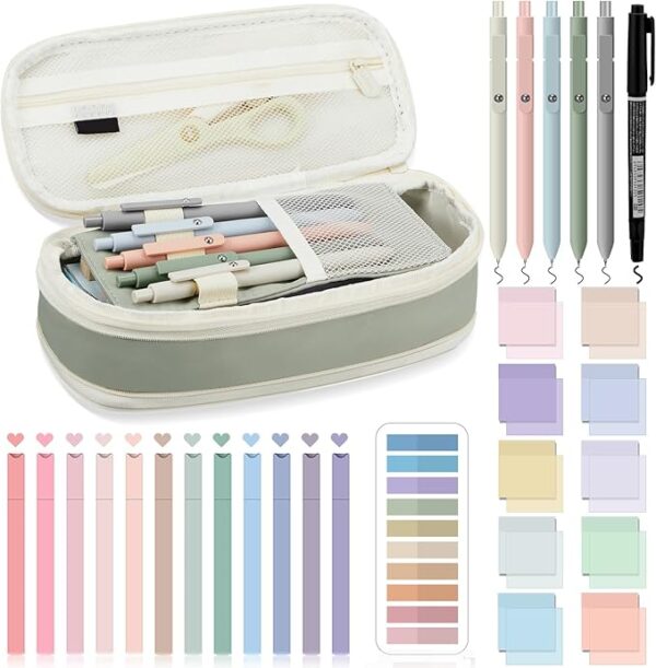 Jutom 39 Pcs Aesthetic Book Annotation Kit