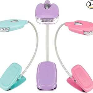 3 pack book light