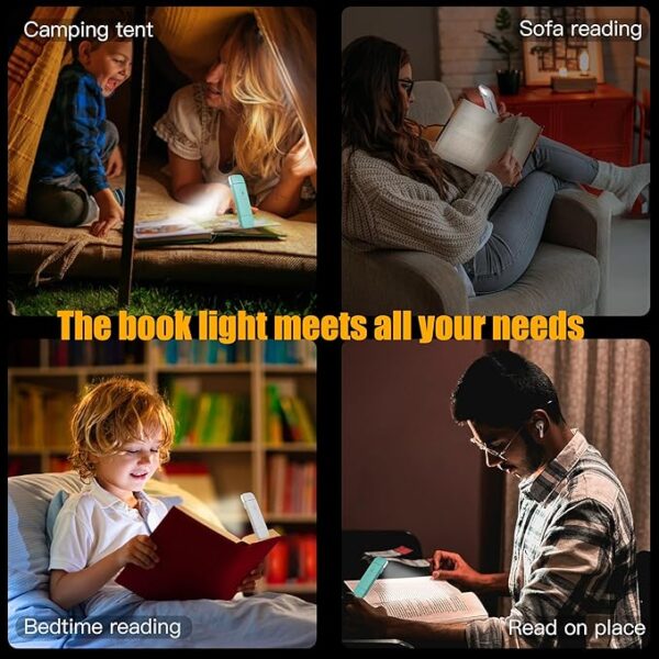 KunHe 10 pack book light use
