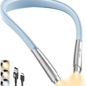 LED neck reading light.
