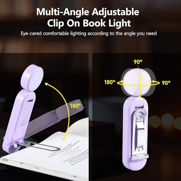VAVOFO - USB rechargeable book light structure