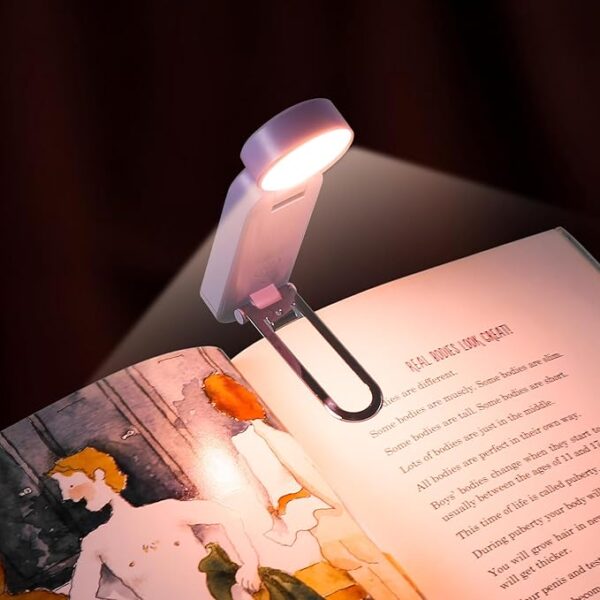 VAVOFO - USB rechargeable book light use