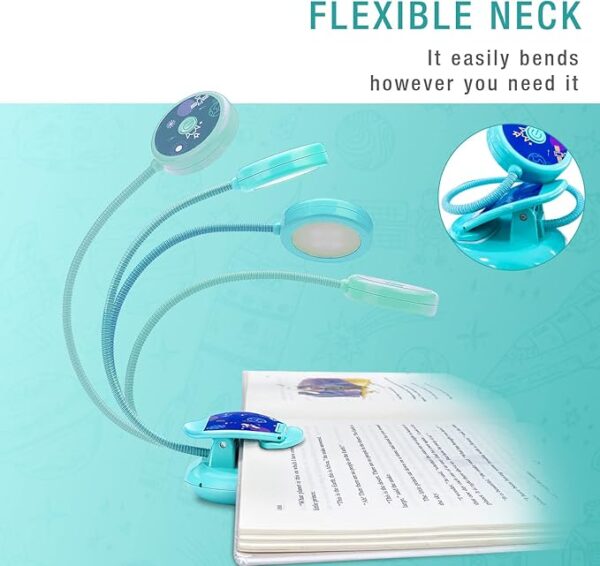 Vekkia cute book light flexible