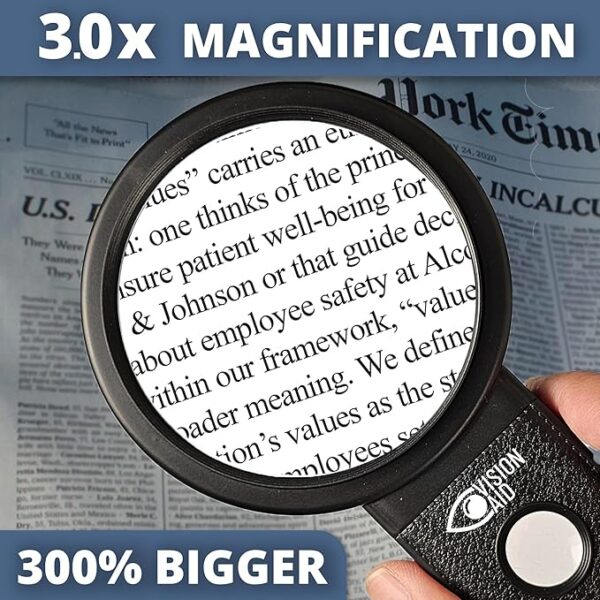 Vision Aid magnifying glass magnification