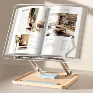 acrylic book stand