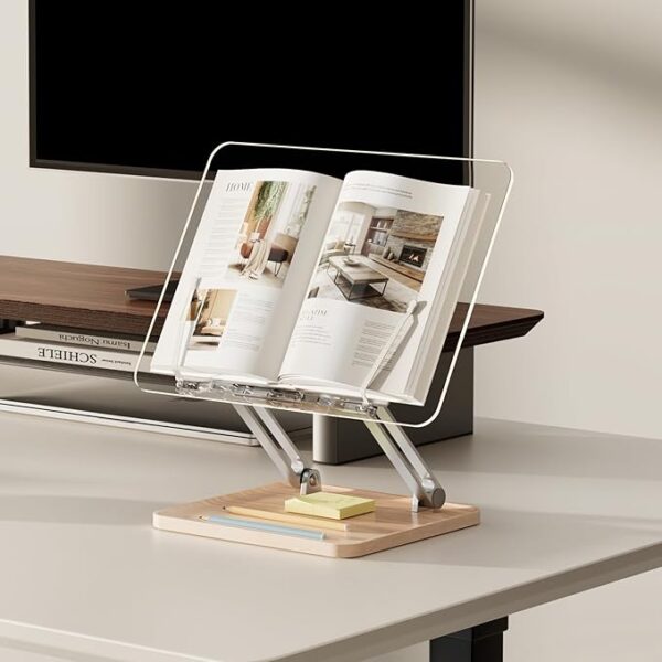 acrylic book stand design