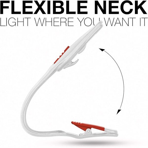 clip on book light design