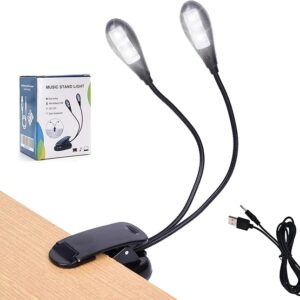 dual-arm LED book light