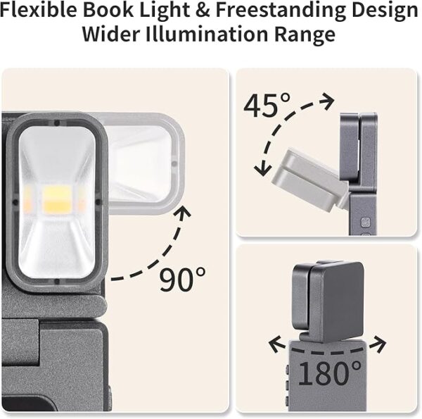 dual-head reading light design