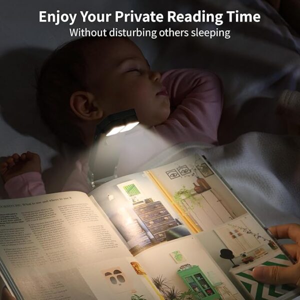 dual-head reading light use