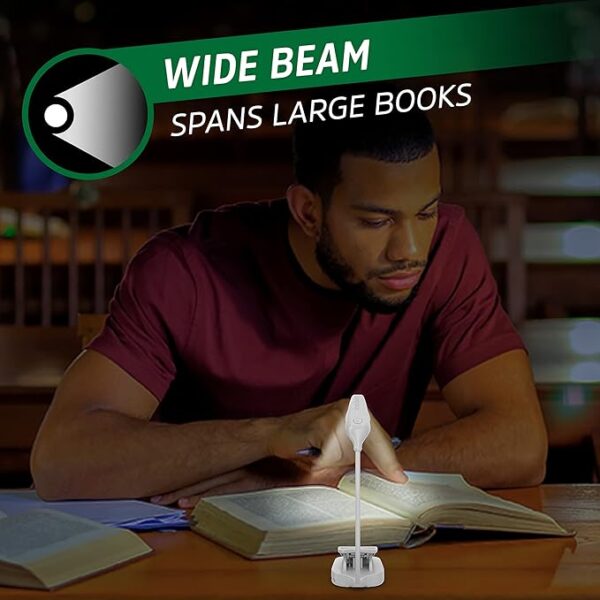 energizer rechargeable LED book light beam