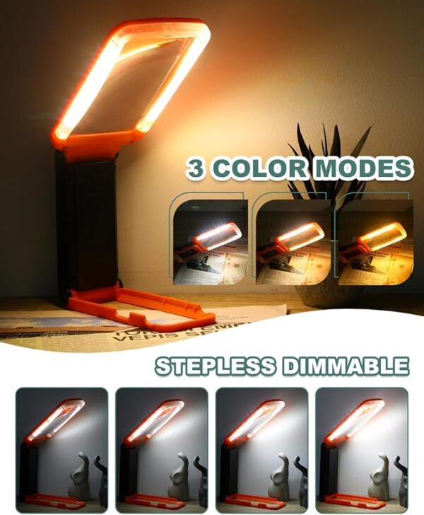 handheld real glass magnifier color modes