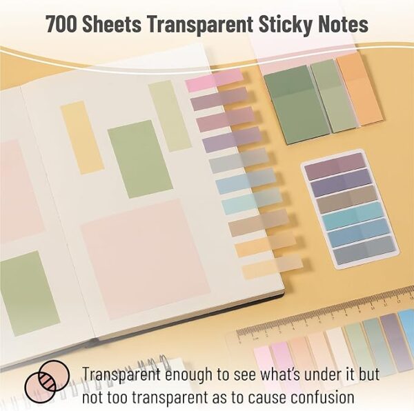 book annotation kit sticky notes
