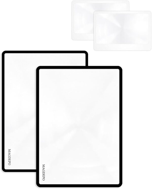page magnifying sheet