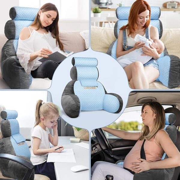 adjustable reading pillow mutipurpose