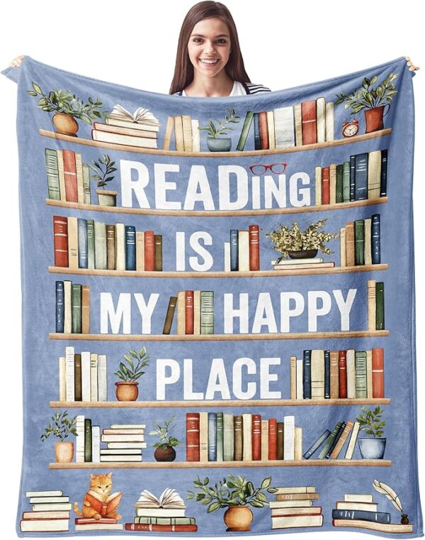 book lover blanket