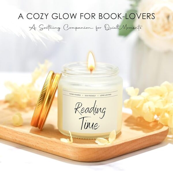book lover gifts for women candle
