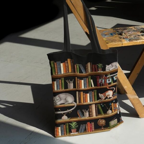 gift set for book lovers tote bag