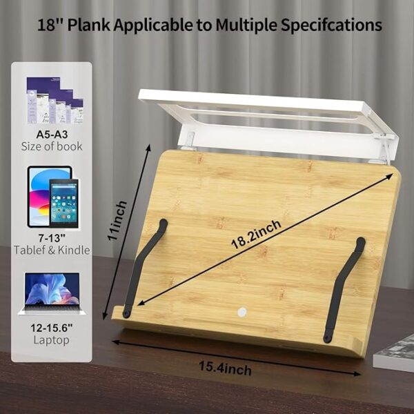 Boyanda book stand measurement
