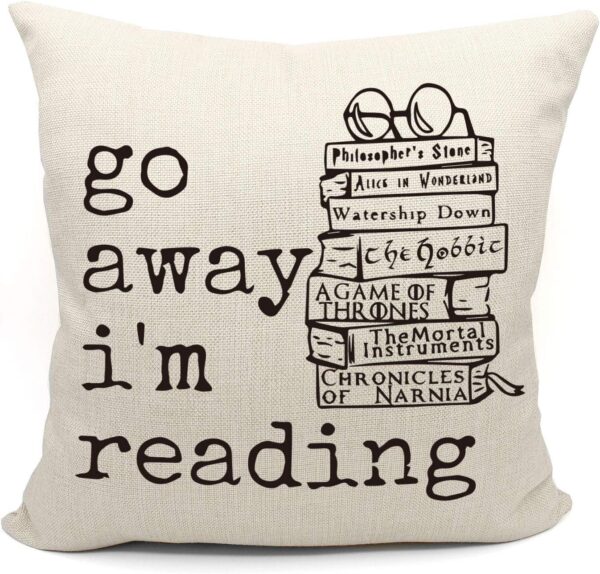 book pillow cover