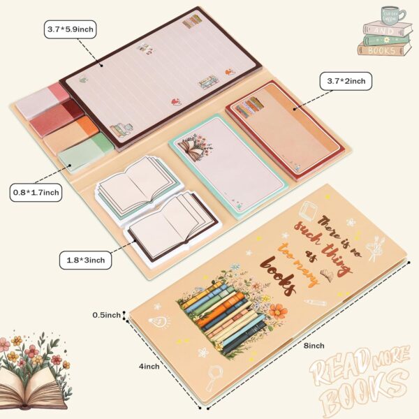 sticky note set measurement