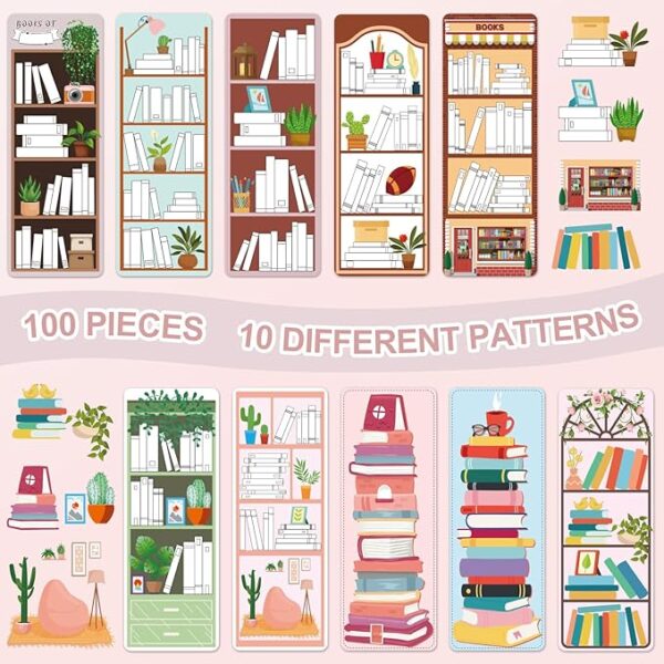 book tracker bookmarks patterns