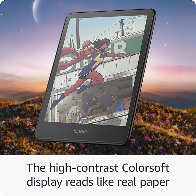 Amazon kindle colorsoft contrast