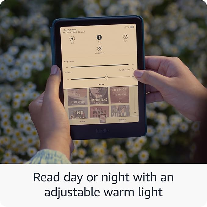 Amazon kindle colorsoft warm light