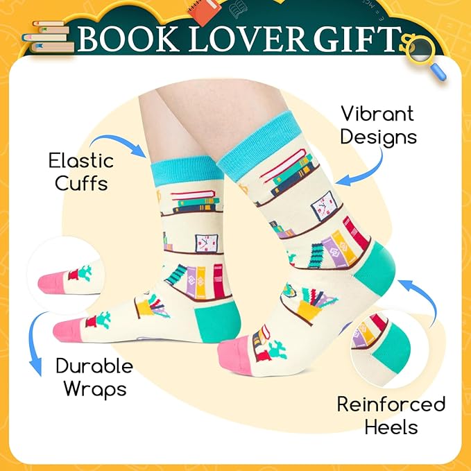 Zmart reading socks details