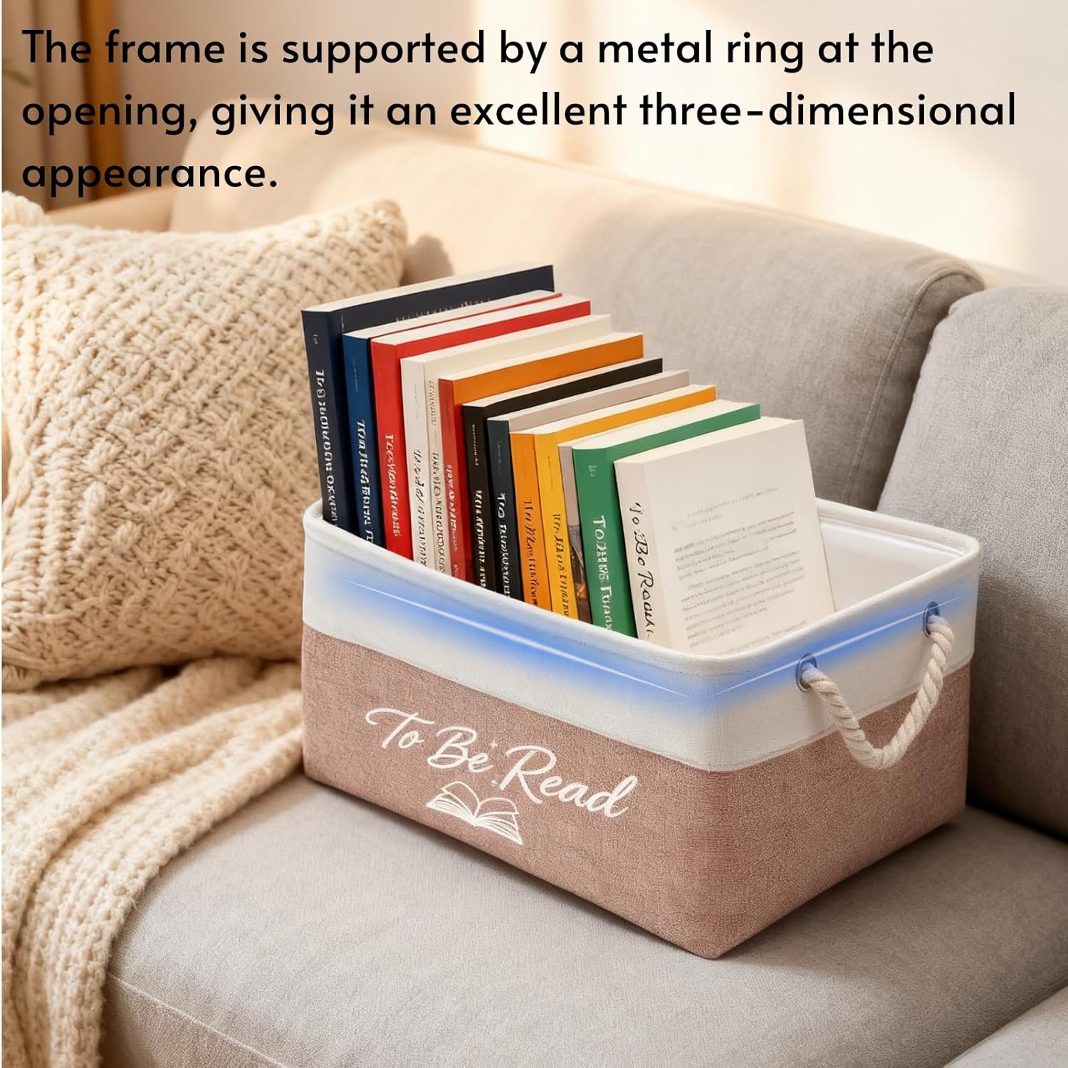 book storage basket design