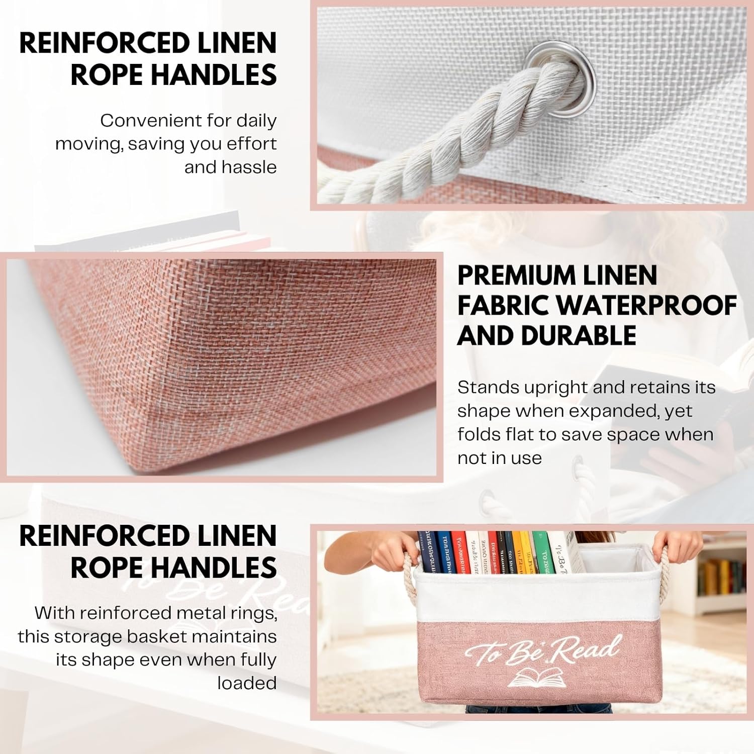 book storage basket details