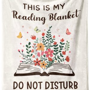 flannel book reading blanket