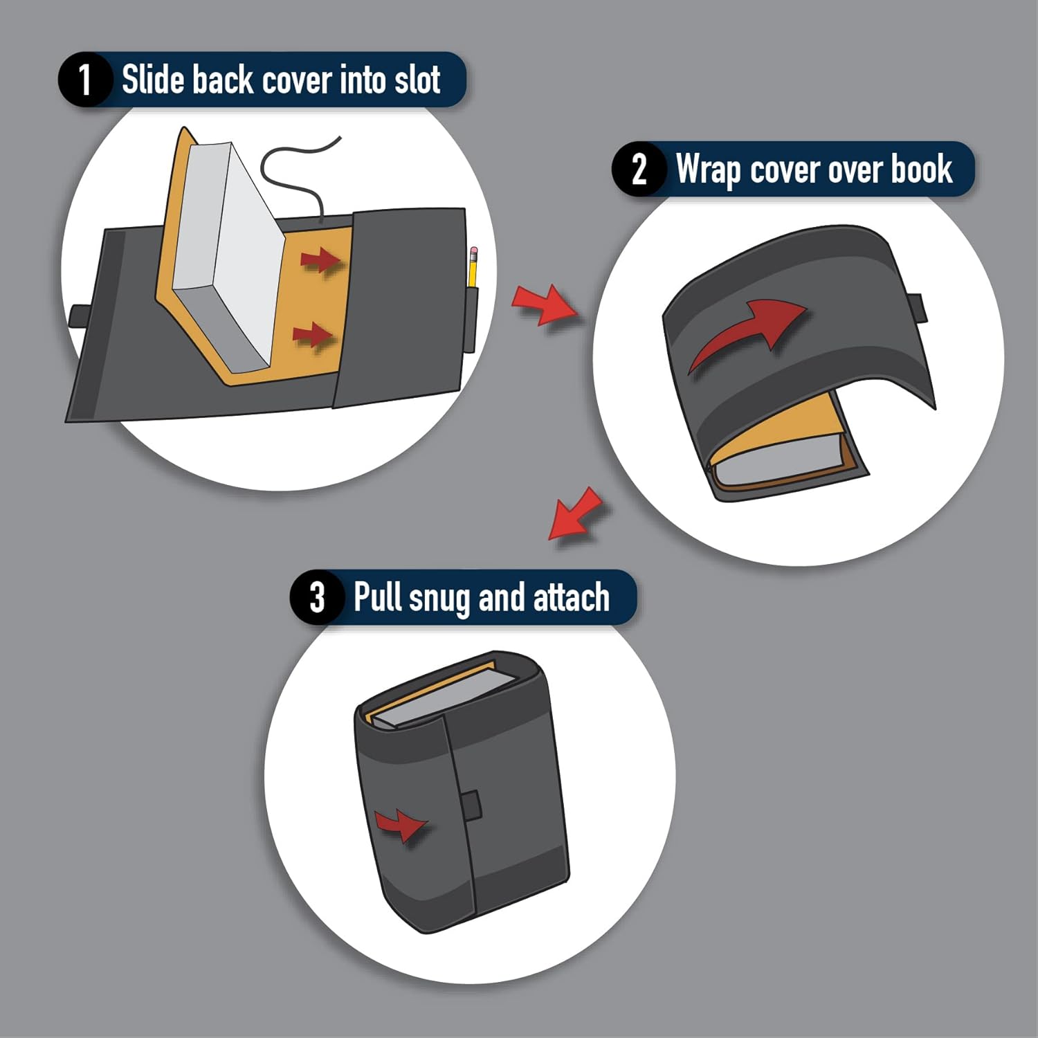 how to use travel book cover