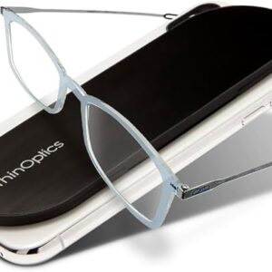 reading glasses with slim case