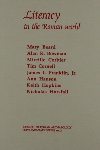 Literacy in the Roman World