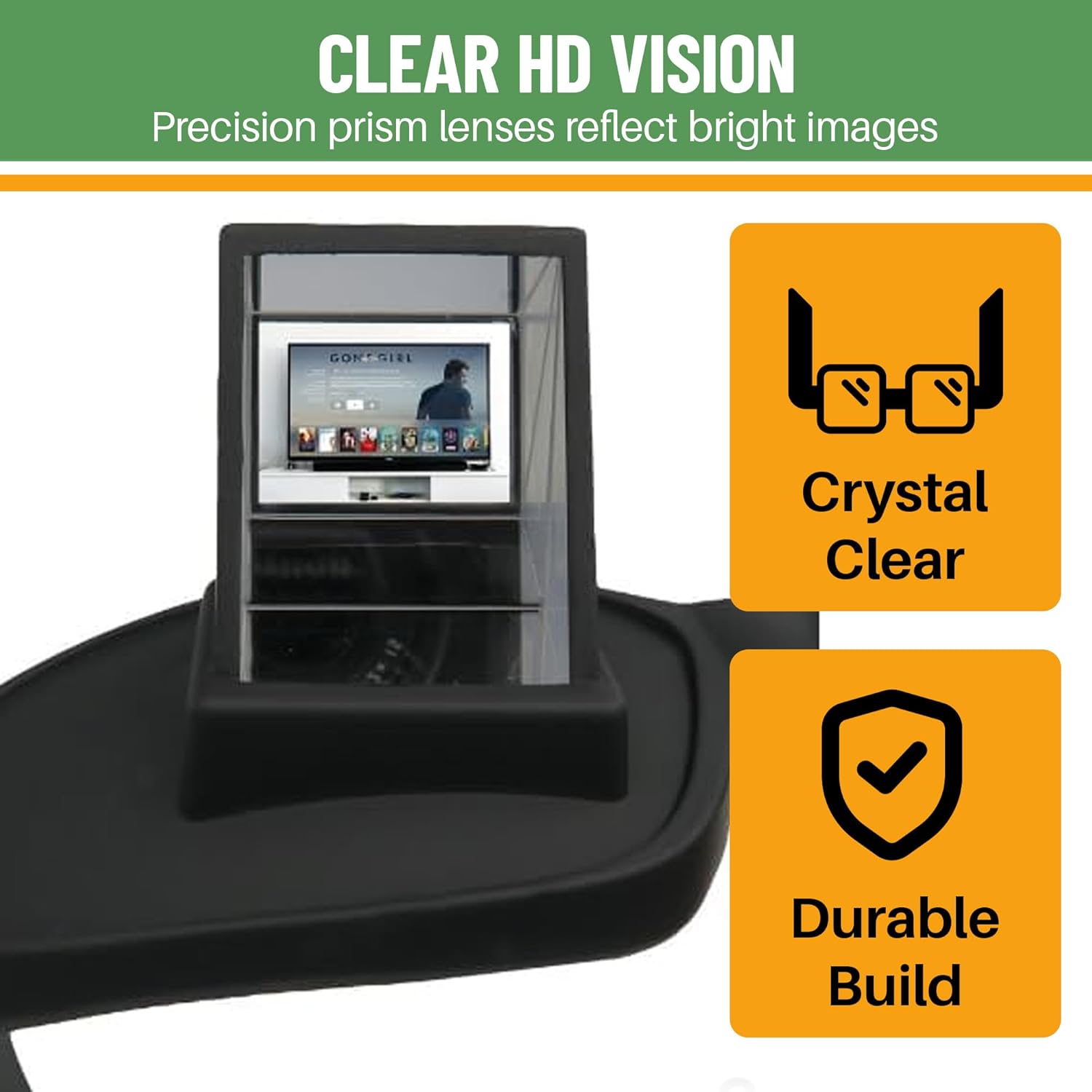 prism reading glass features